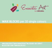 Encaustic Art wax - (04) goudgeel doosje 10 st.