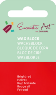 Encaustic Art wax - (43) felrood 