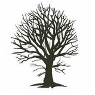 Encaustic Art stempel - boom (rimboe)